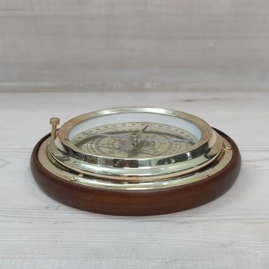 15.24 Cm Brass Sundial Compass, Maritime Direction Map Compass Custom Engraving