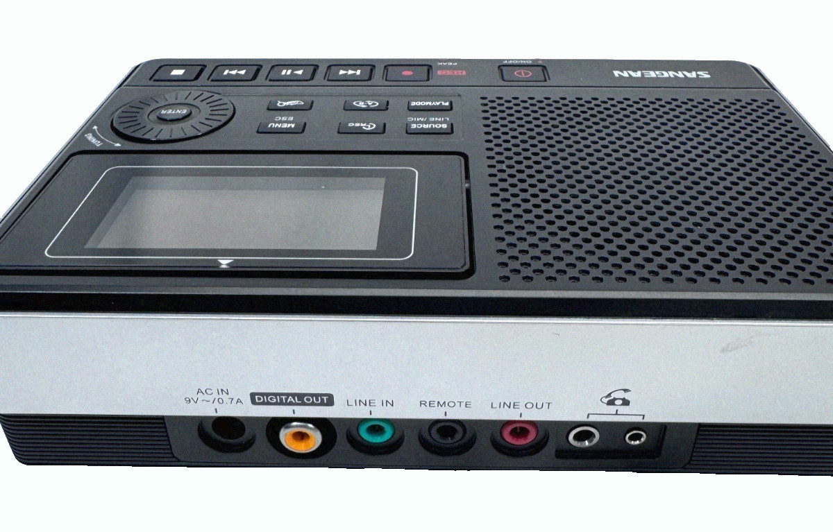Sangean DAR-101 Professional Grade MP3/WMA Digital Recorder - WORKS, READ