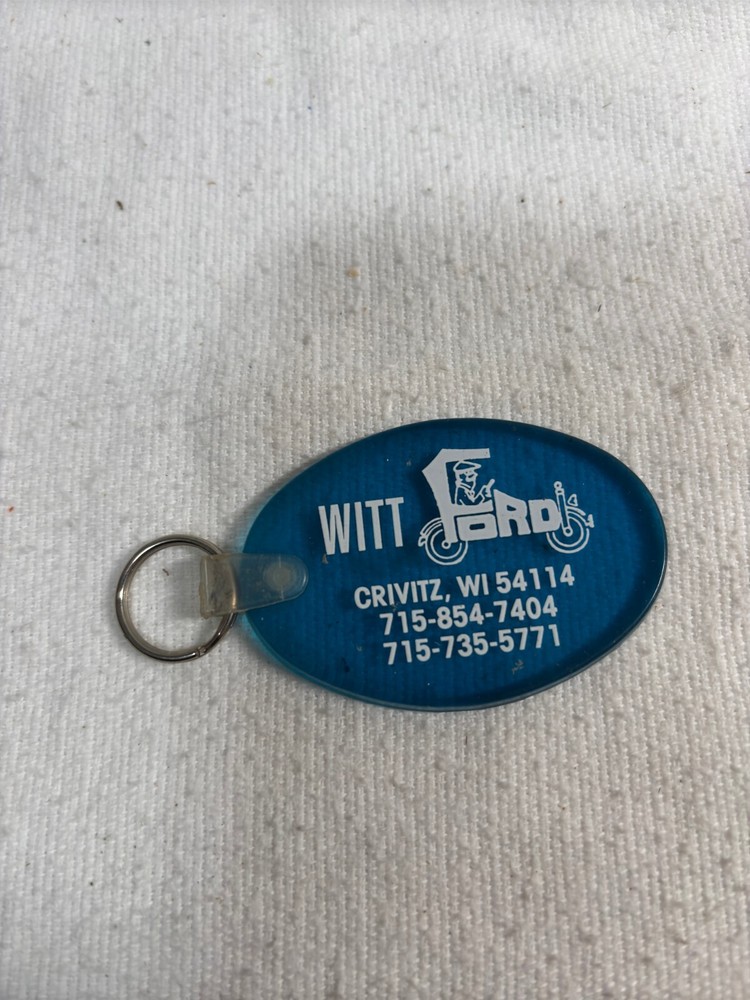 WITT FORD CRIVIT, WI 54114 KEYCHAIN