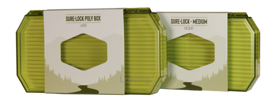 SURE-LOCK Poly Ridge Foam Fly Box