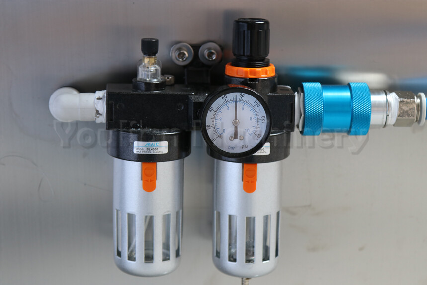 QDX-450 Semi-Auto Penumatic Desktop Round Plastic Screw Bottle Capping Machine