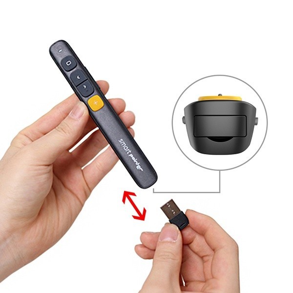 SmartPointer SP-200 Red Laser 100M Presenter PowerPoint Presentation