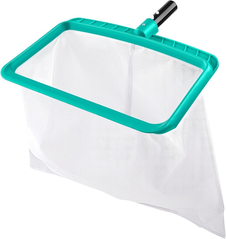 Pool Skier Net Without Pole, Large Capacity Debris Pullover, Easy Clean, Rein...
