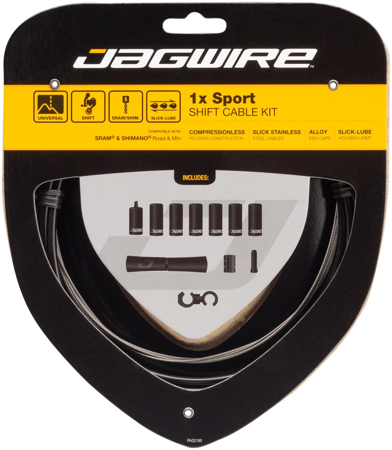 Jagwire 1x Sport Shift Cable Kit SRAM/, Black