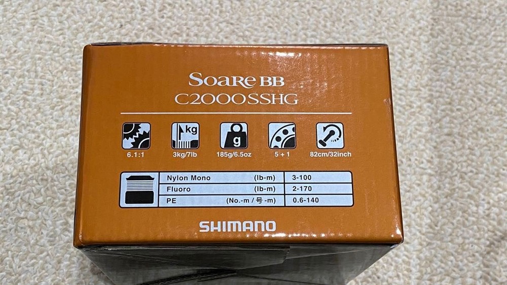 Shimano 22 Soare BB C2000SSHG Unused