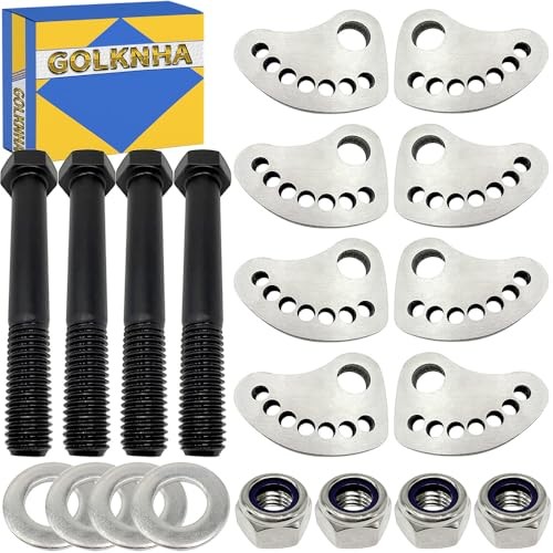 ±1.5 Degree Camber Lock Alignment Fix & Upper Arm Cam Bolt Kit Compatible with