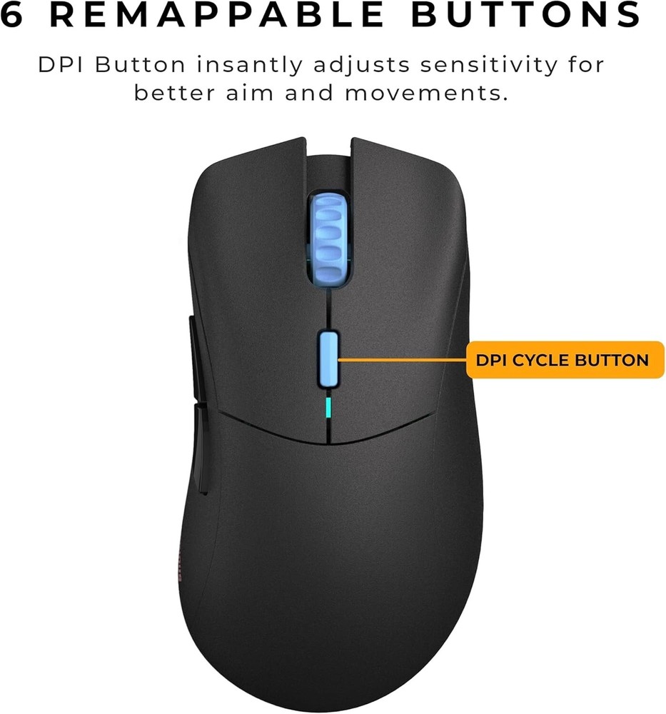 🔥 Glorious Model D Pro (Glorious Forge) Vice Wireless Gaming Mouse