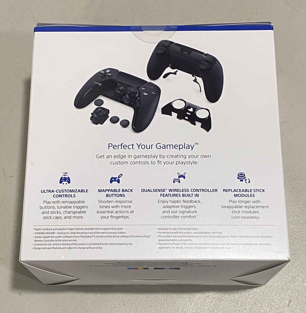 Sony DualSense Edge Wireless Controller for PlayStation 5 - Midnight Black