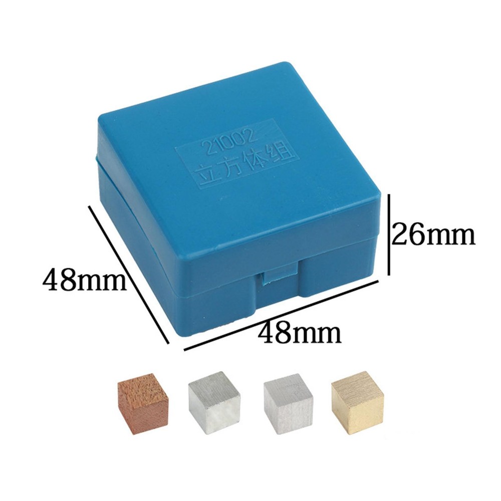 Density Cube Set for Lab Experiment Collections Tool