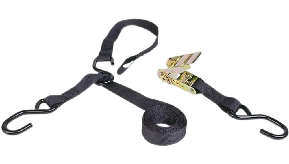 Ratchet Tie Down 8 Triple Hook  Soft Hook