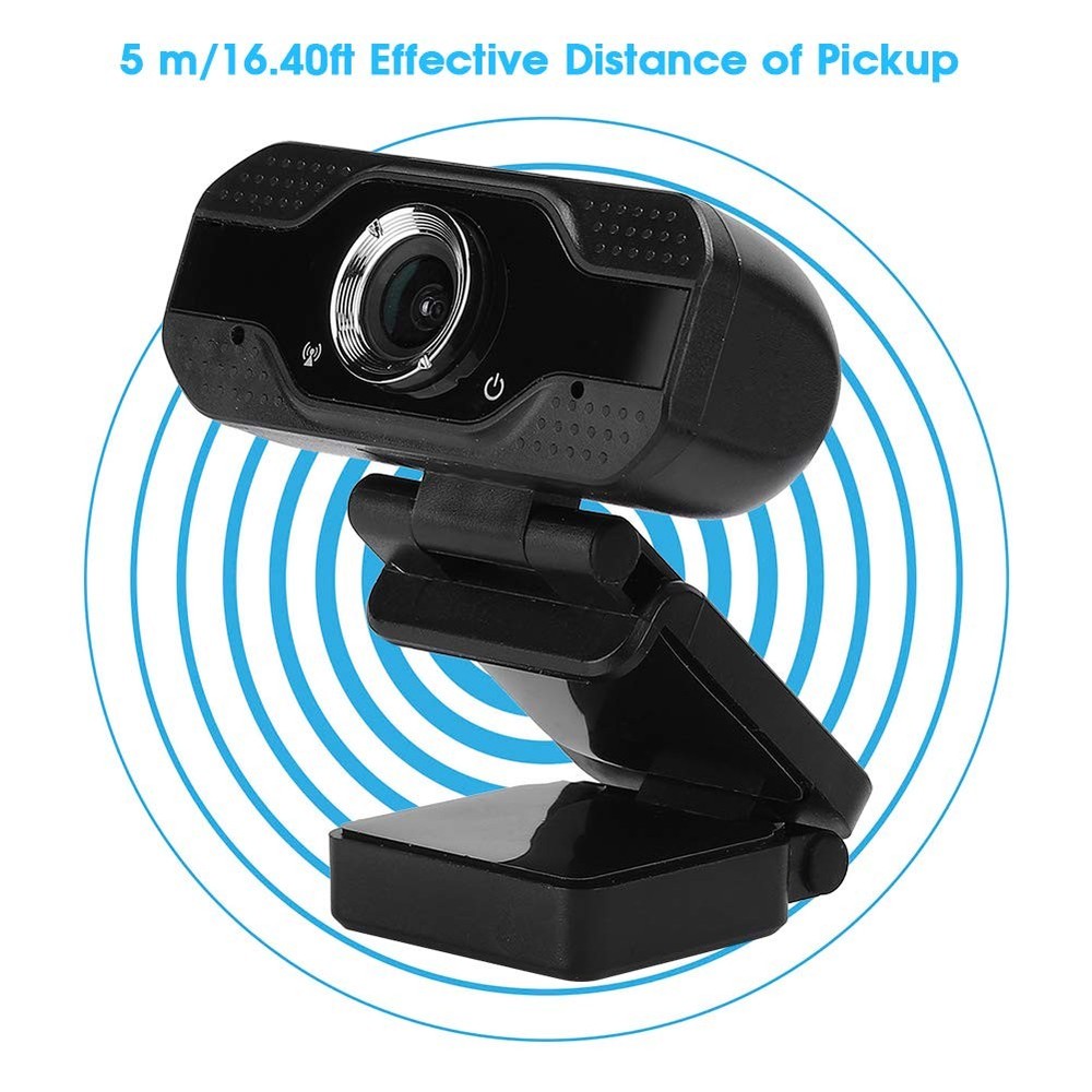 1080P USB Computer Web Camera With Microphone Plug And Play Live Streaming
