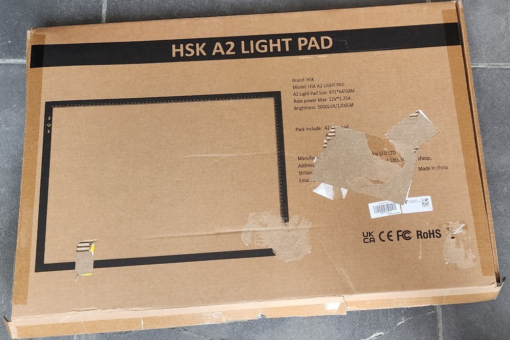 HSK A2 Light Pad kit Dimmable Brightness
