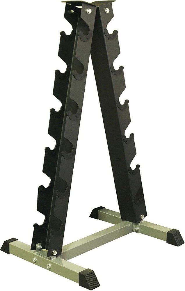 Amber Maximize Floor Space with Our A-Frame Dumbbell Rack Stand