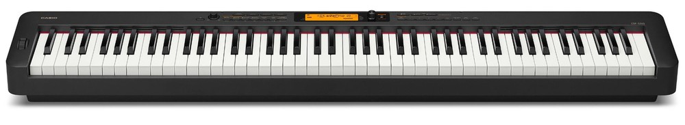 Casio CDP-S360 Compact Digital Piano - Black KEY ESSENTIALS BUNDLE