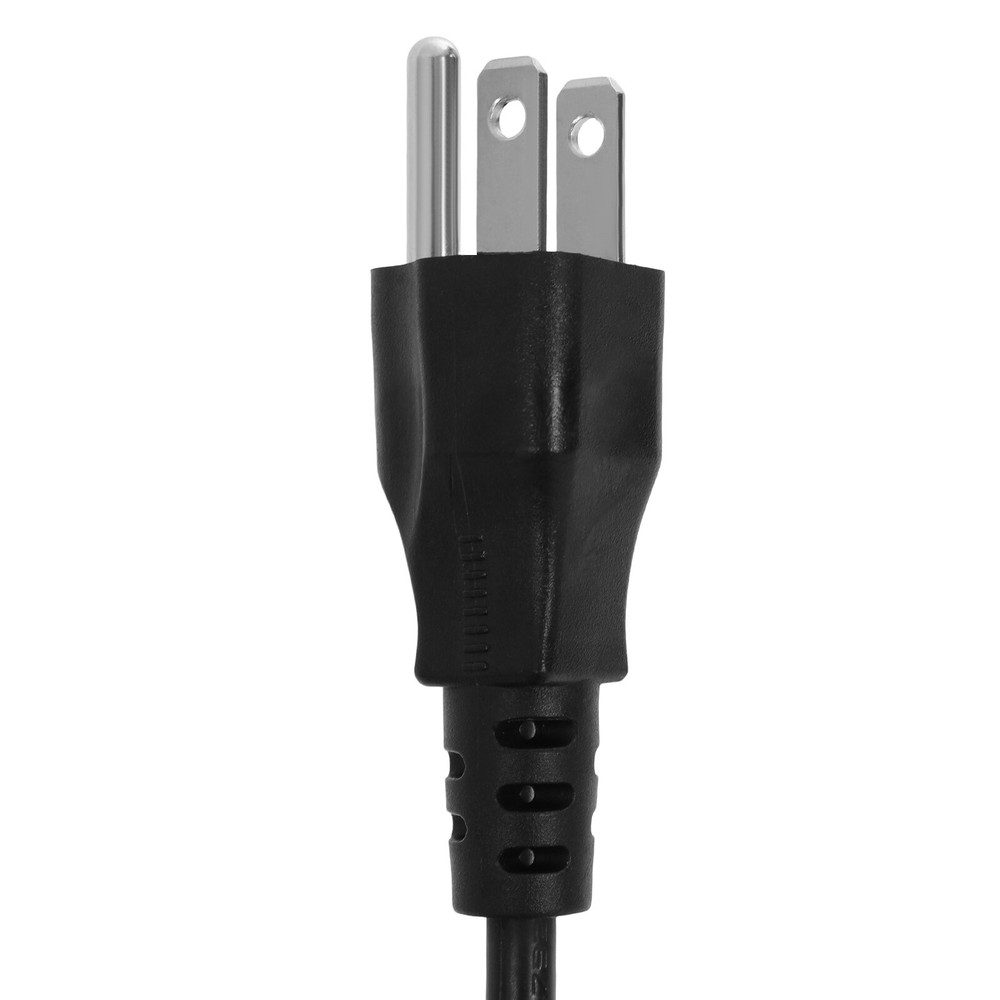 LED Nightstand w/ Black Drawer Side Table with USB & Wireless Charging