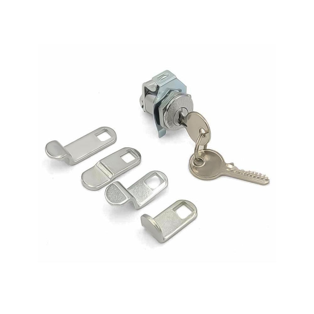 ECS HARDWARE Replacement for Mailbox Lock Multi-Cam Keyed 5 Different Cams