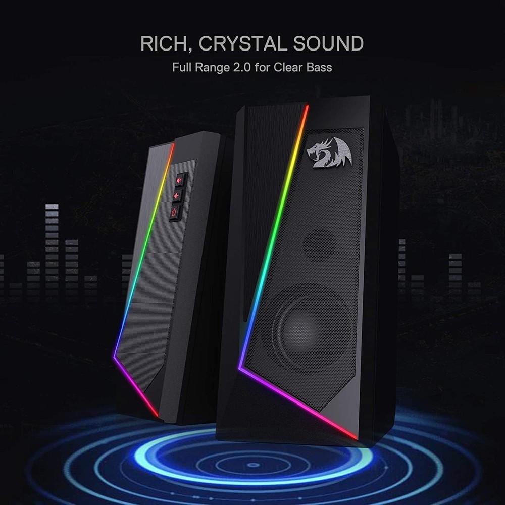 GS520 Computer Speaker with Easy Volume Control
