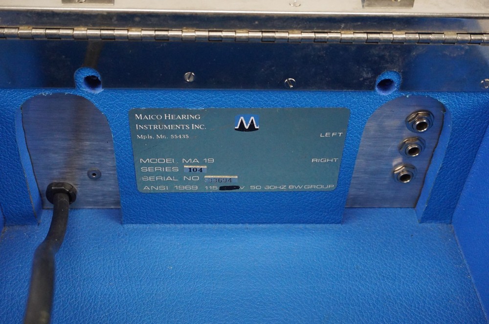 Maico Hearing MA-19 AudioMeter Hearing Tester