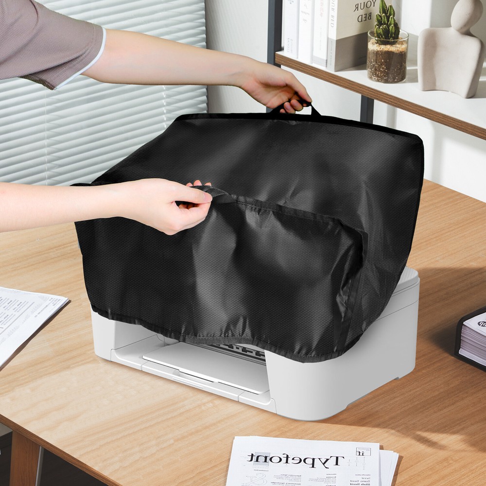 2PCS Universal Printer Dust Covers with Storage Bag & Handle, 210D Oxford Fabric
