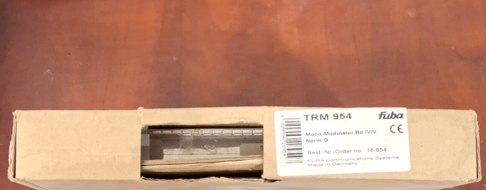 FUBA TRM 954 MONO - MODULATOR BD.IV/V COMMUNICATION SYSTEM