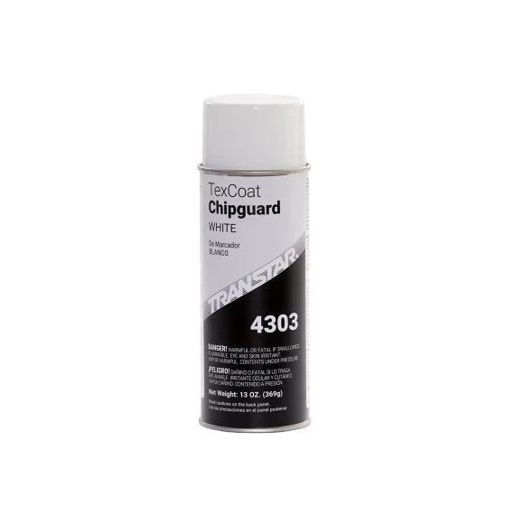 13 oz Transtar Tex Coat Chip Guard 4303 - White Car Coating Protection