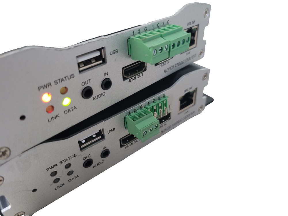 Lot of 2 Marshall Electronics VS-102-HDI HD/SD Video Server Encoder / Decoder