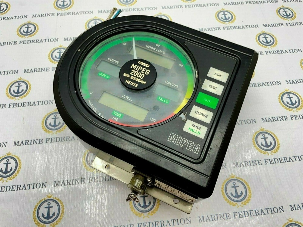 AANDERAA MIPEG 2000 Computerised Load Indicator Crane Monitoring System Safe