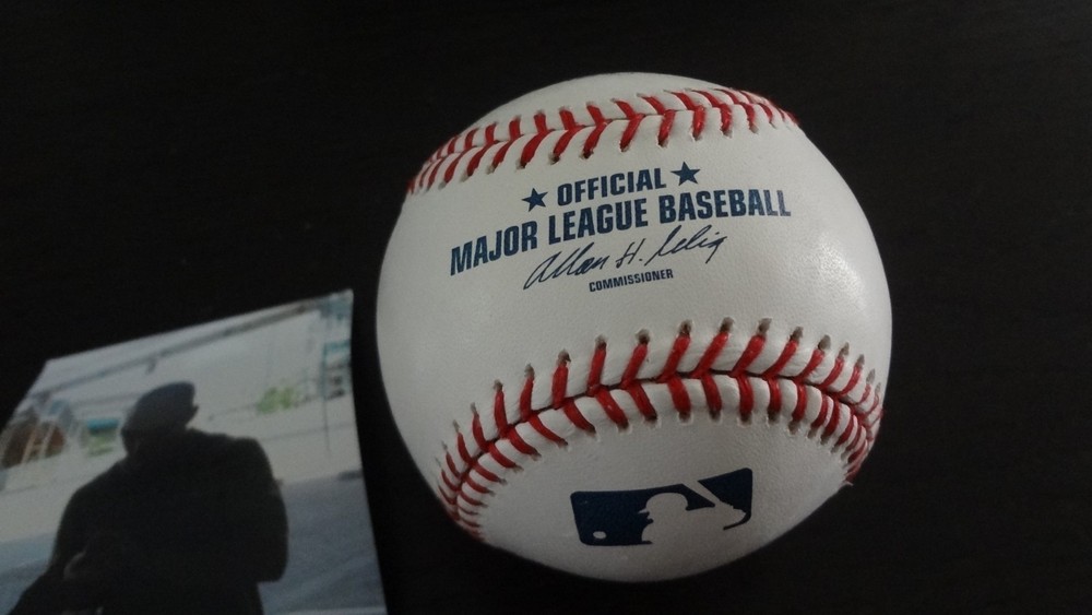 REGGIE WILLITS AUTOGRAPHED BASEBALL