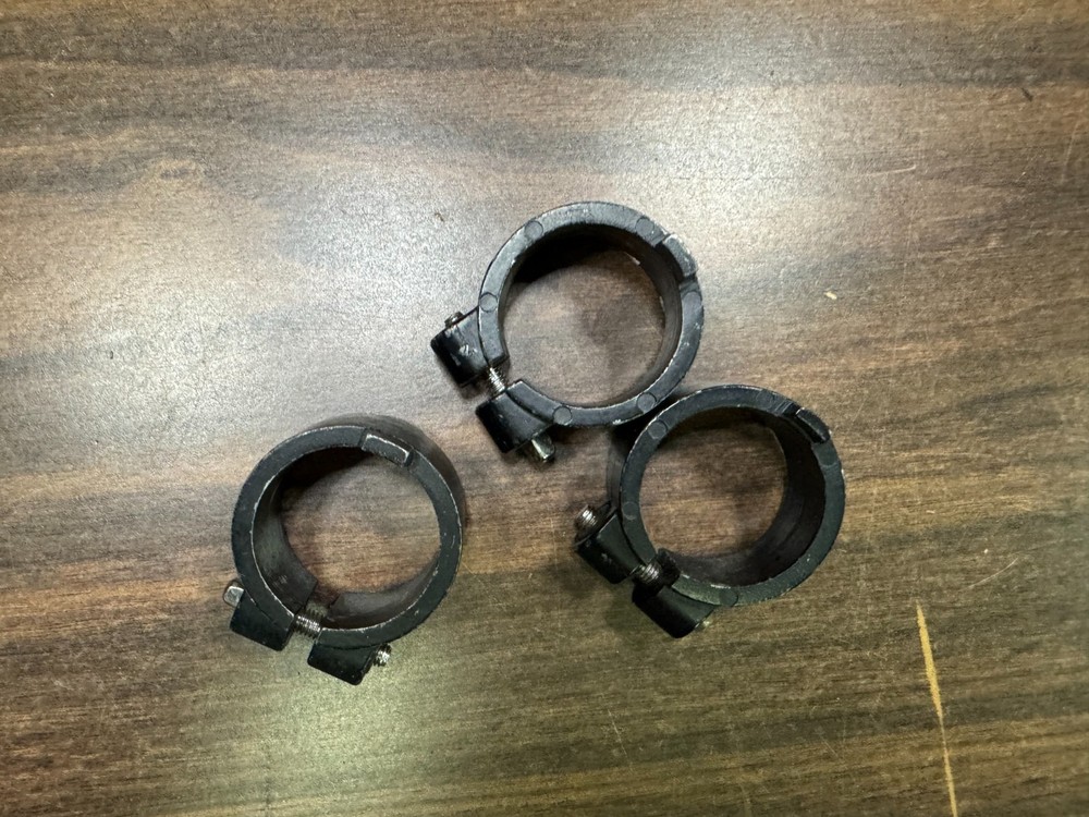 3 Pack - Gibraltar Rack Memory Lock Ring 1.5" - Black - 030526