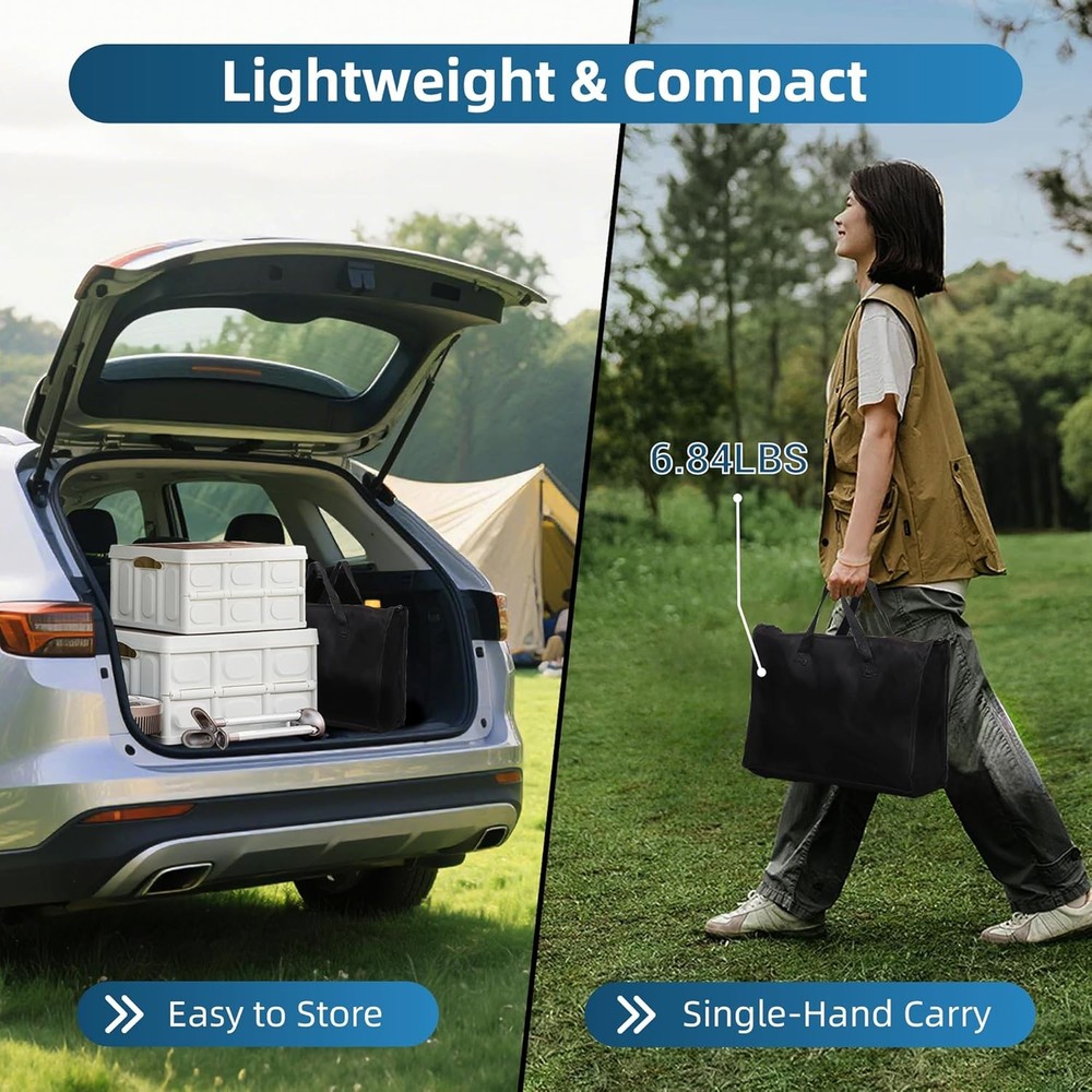 Folding Camping Table W/ 3 Adjustable Height 3ft Foldable Aluminum Camp Table