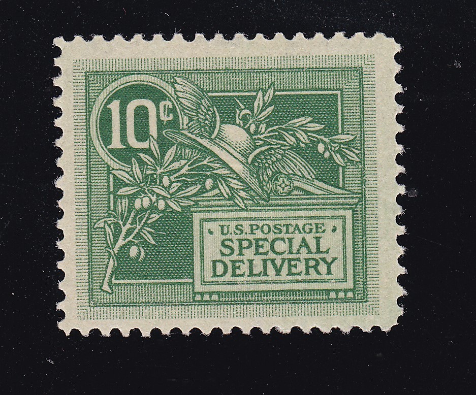 US E7 10c Special Delivery Mint XF OG LH SCV $100 (BB14)