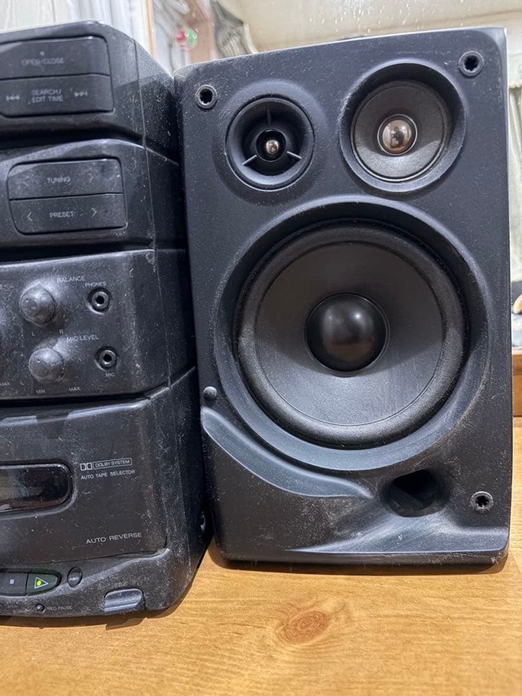 Victor component FM radio CD cassette deck