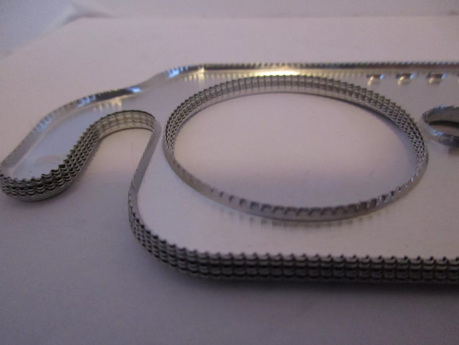 Small Block Chevy Aluminum Round Port Header Exhaust Gaskets Reusable SBC 350