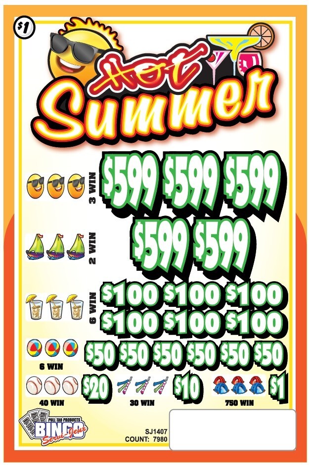 NEW pull tickets HOT SUMMER - Instant Tabs
