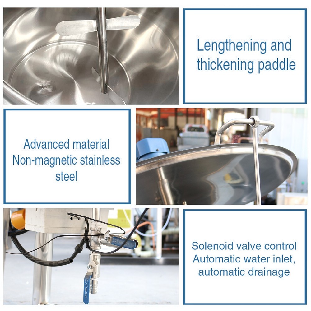 200L Commercial Pasteurization Machine Pasteurizer for Milk Juice Sterilization