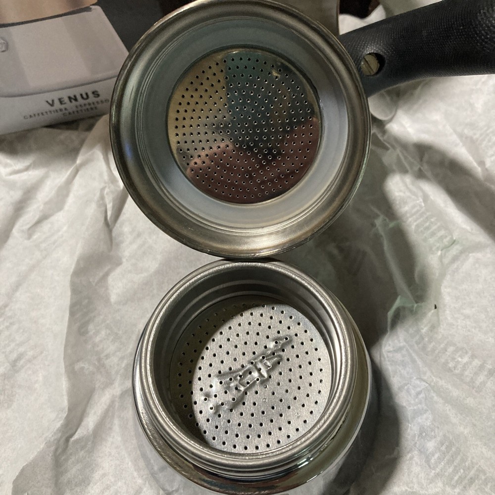 Bialetti Venus 4 Cups 5.7 Oz Espresso Maker copper