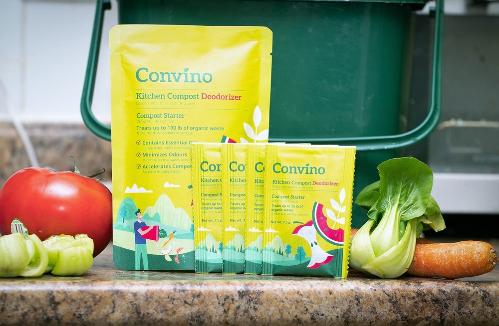Convino: A Compost Starter/Accelerator Which Help to Reduce Kitchen Waste Odo...