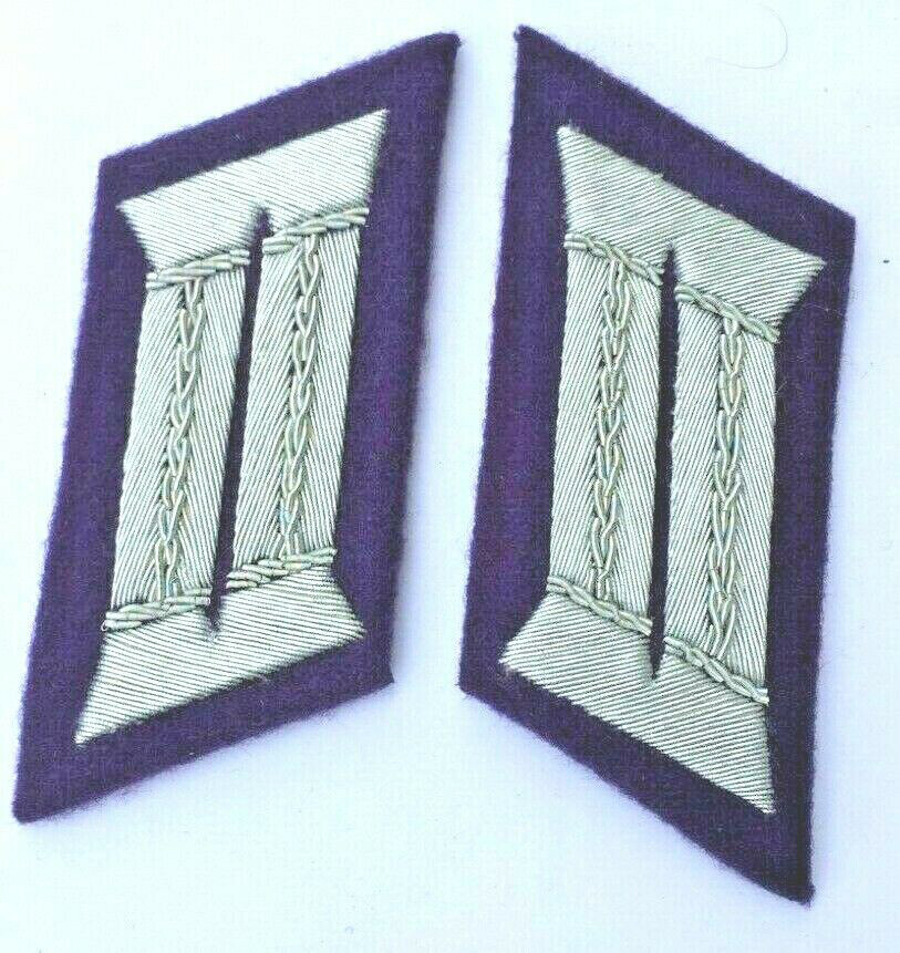 WW2 GERMAN ARMY OFFICER  CHAPLAIN COLLAR TABS