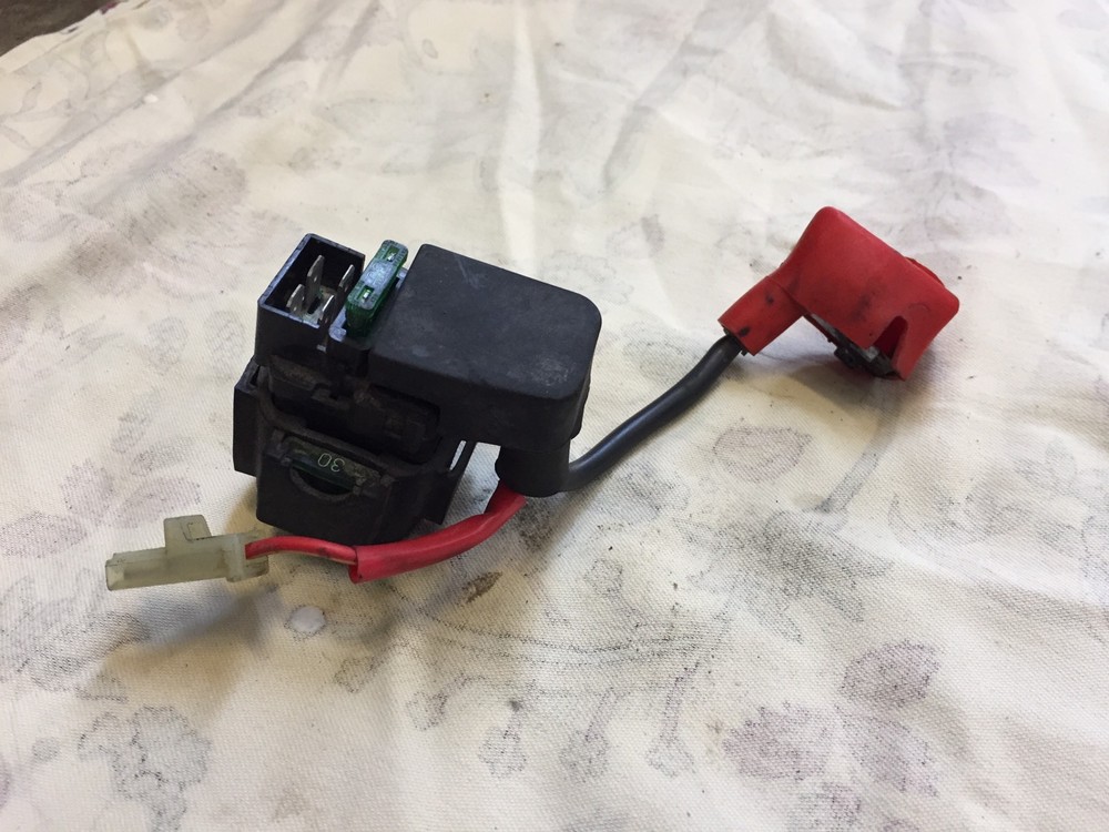 Honda Fireblade 954 Starter Solenoid From a 2003 Model