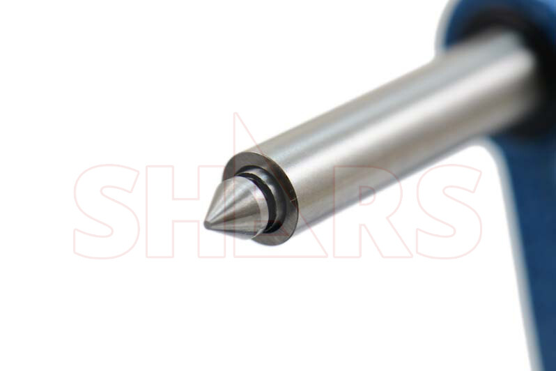 SHARS 3-4" SCREW THREAD CARBIDE MICROMETER MULTI ANVILS .0001 NEW P}