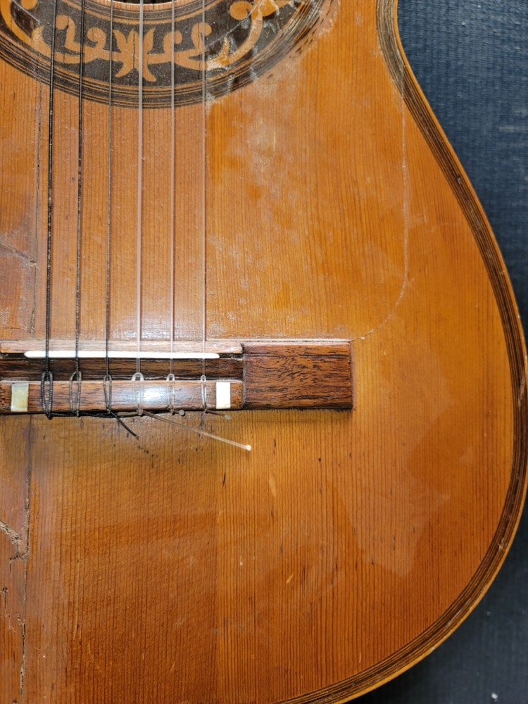1890's Sentchordi Hermanos classical guitar