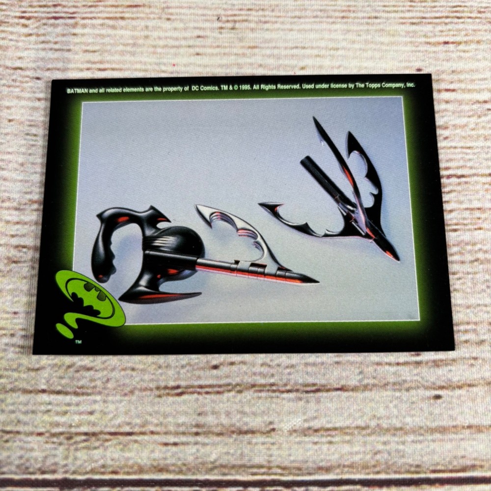 1995 Topps Batman Forever Sticker - #63 Batgrapples