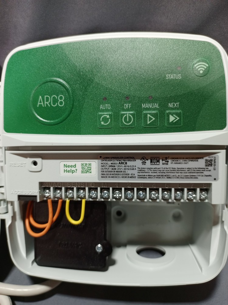 Rainbird Irrigation Controller 120 VAC