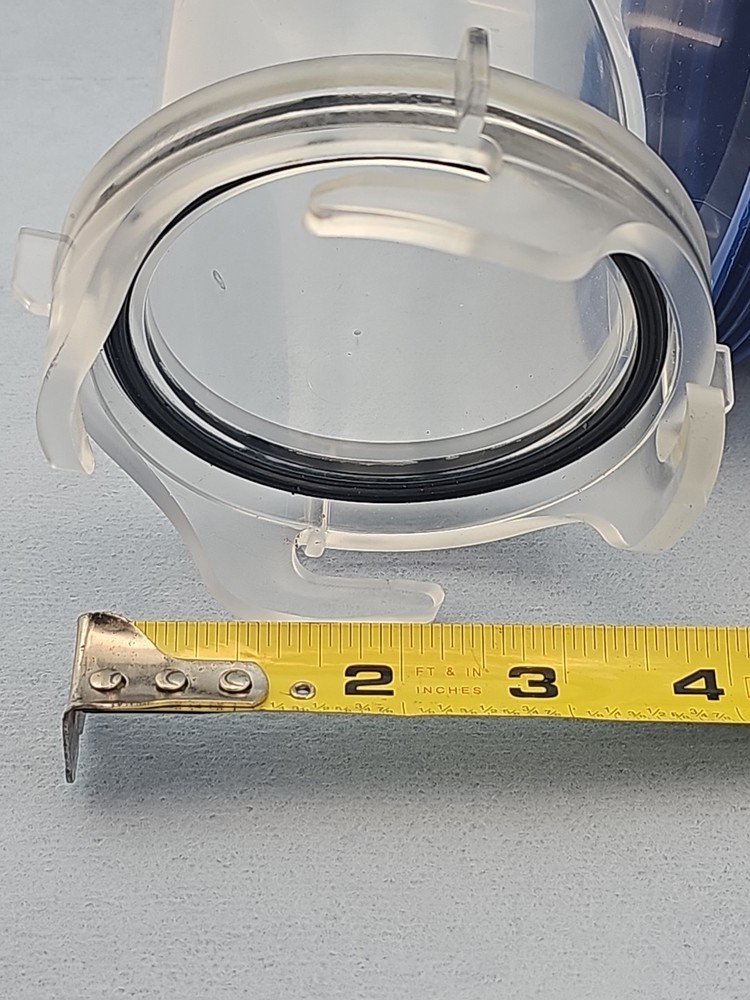 EZ Coupler 90° Sewer Fitting, Clear