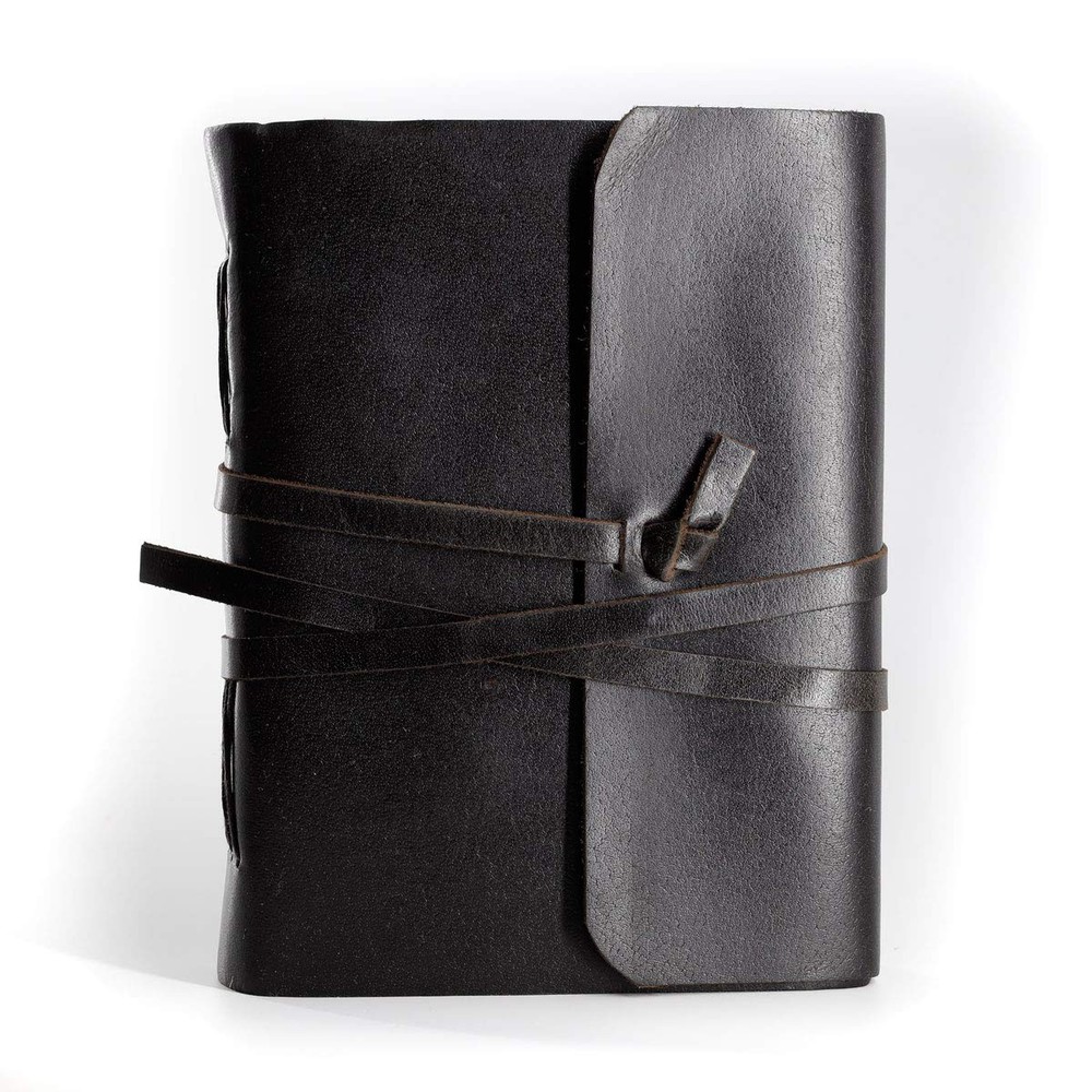 Handmade Leather Journal Writing Notebook Diary Unlined Daily Notepad For Men