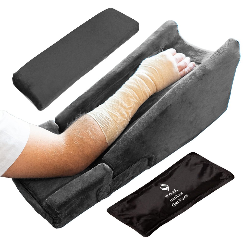 Arm Elevation Pillow for Post Surgery – Adjustable Arm Support Pillow with Ge...