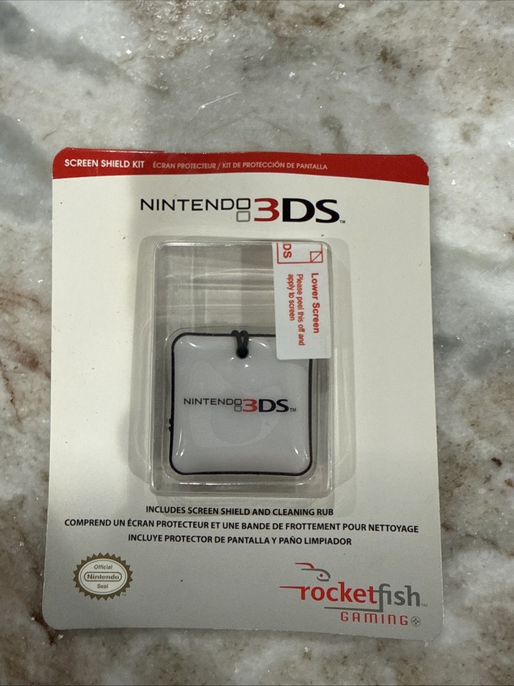 Nintendo 3DS Screen Shield Kit (Rocketfish Gaming) New