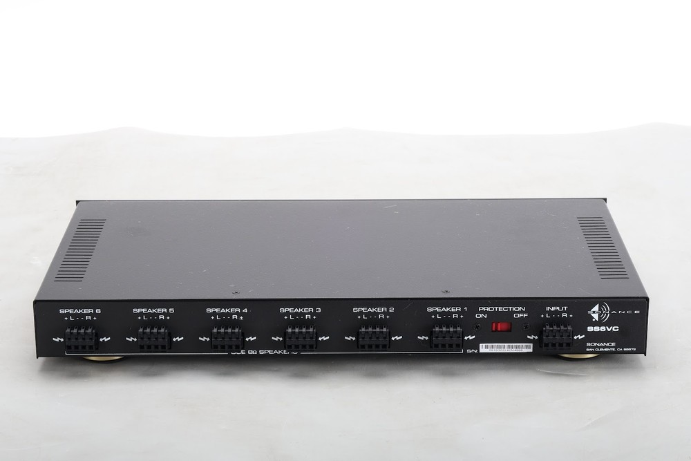 Sonance SS6VC 6-Zone Speaker Selector With Volume Control and Box