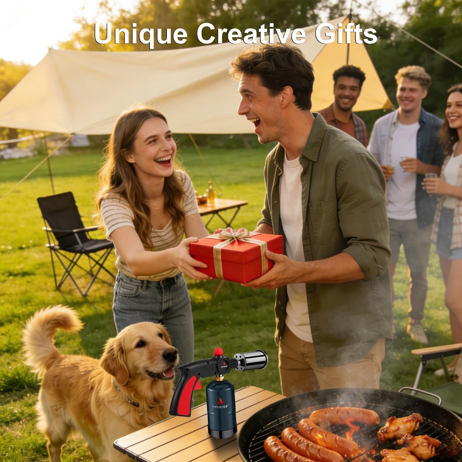 Powerful Grill & Cooking Propane Torch, flame thrower gun, Kitchen Cooking To...