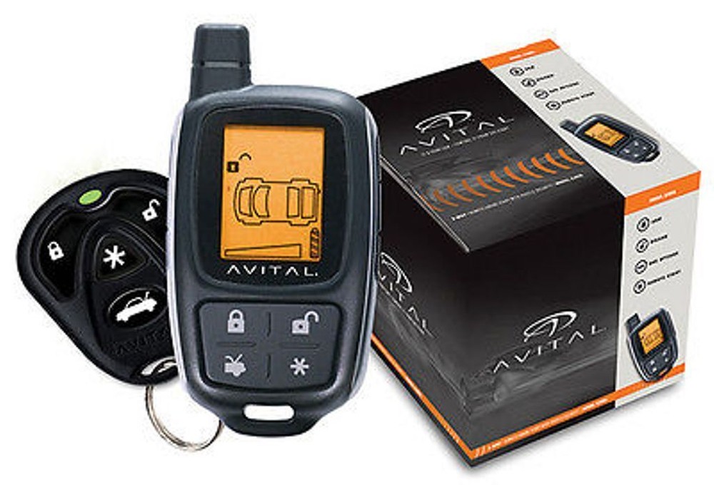 AVITAL 5305L 2 WAY SECURITY/REMOTE START SYSTEM